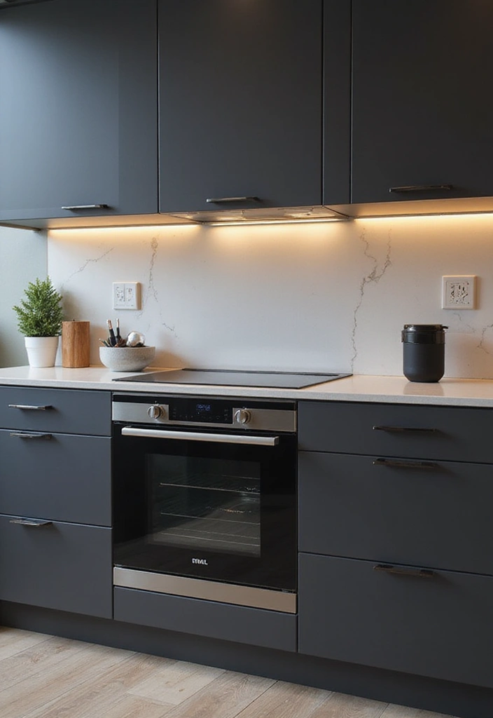 28 Modern Kitchens That Blend Function and Sleek Style 5 28 Modern Kitchens That Blend Function and Sleek Style - 5. Innovative Smart Technology