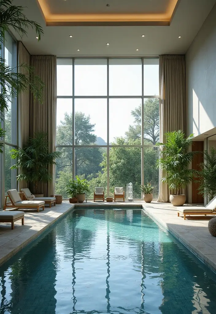 28 Modern Luxury House Design Ideas That Inspire Dream Homes 14 28 Modern Luxury House Design Ideas That Inspire Dream Homes - 14. Indoor Pools and Spas