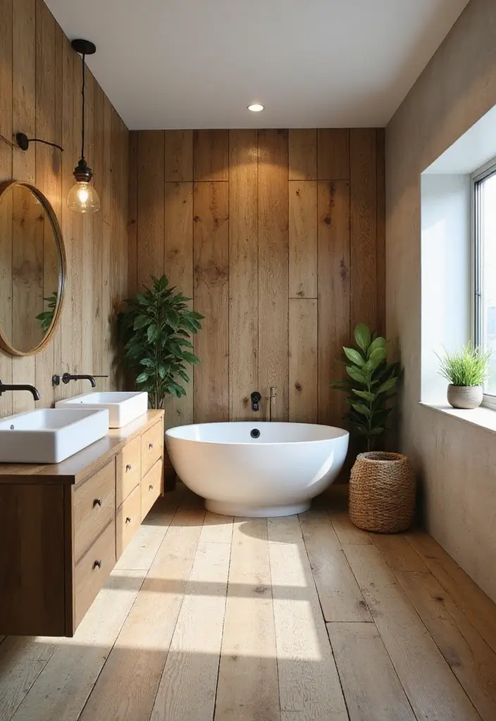 29 Luxury Bathroom Design Ideas That Feel Like a Spa Retreat 1 29 Luxury Bathroom Design Ideas That Feel Like a Spa Retreat - 1. Eco-Friendly Materials for a Sustainable Touch