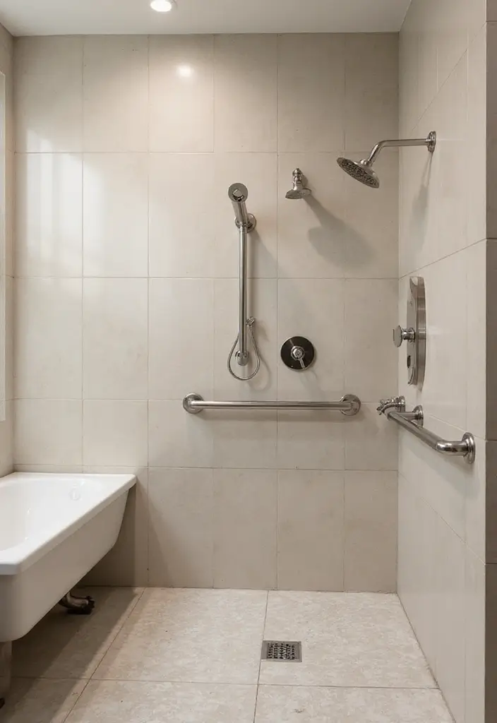 29 Luxury Bathroom Design Ideas That Feel Like a Spa Retreat 24 29 Luxury Bathroom Design Ideas That Feel Like a Spa Retreat - 24. Accessible Luxury for Everyone