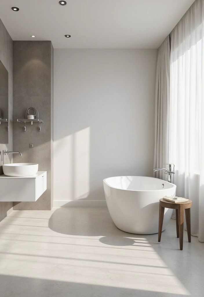 29 Luxury Bathroom Design Ideas That Feel Like a Spa Retreat 3 29 Luxury Bathroom Design Ideas That Feel Like a Spa Retreat - 3. Minimalist Design with a Touch of Elegance