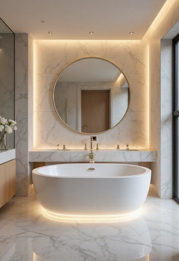 29 Luxury House Interior Inspirations for a Lavish Lifestyle 12 29 Luxury House Interior Inspirations for a Lavish Lifestyle - 12. Luxurious Bathrooms: Spa-like Retreats