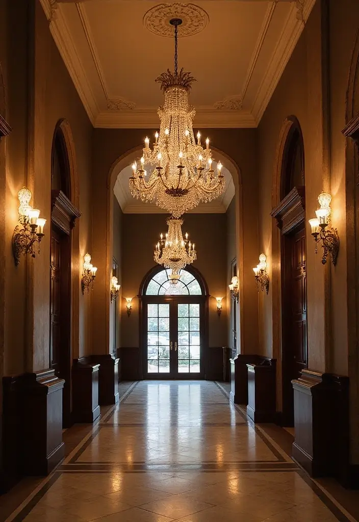 29 Luxury House Interior Inspirations for a Lavish Lifestyle 6 29 Luxury House Interior Inspirations for a Lavish Lifestyle - 6. Statement Lighting: Illuminate with Style