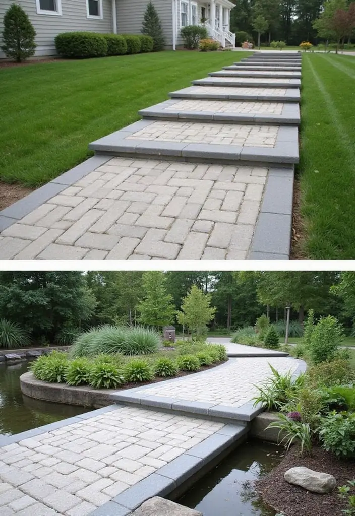 29 Modern Driveway Ideas That Transform Your Exterior 21 29 Modern Driveway Ideas That Transform Your Exterior - 21. Floating Driveway Design