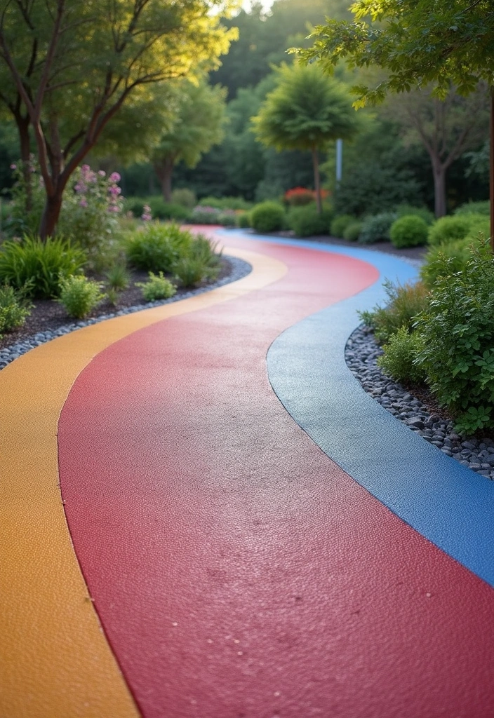 29 Modern Driveway Ideas That Transform Your Exterior 22 29 Modern Driveway Ideas That Transform Your Exterior - 22. Textured Rubber Driveways