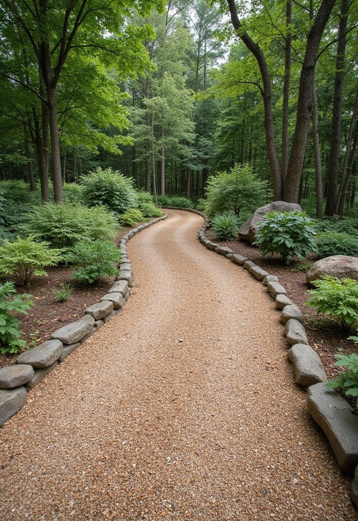 29 Modern Driveway Ideas That Transform Your Exterior 5 29 Modern Driveway Ideas That Transform Your Exterior - 5. Eco-Friendly Wood Chips