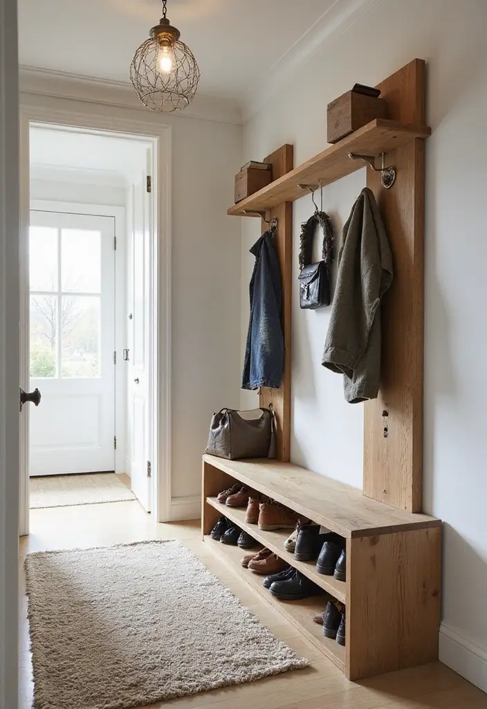 29 Modern Entryway Ideas to Create a Stylish First Impression 28 29 Modern Entryway Ideas to Create a Stylish First Impression - 28. Functional Footwear Solutions