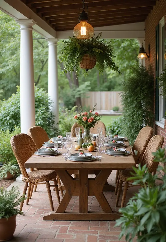 29 Modern Front Porch Designs for Stunning Curb Appeal 25 29 Modern Front Porch Designs for Stunning Curb Appeal - 25. Outdoor Dining Areas