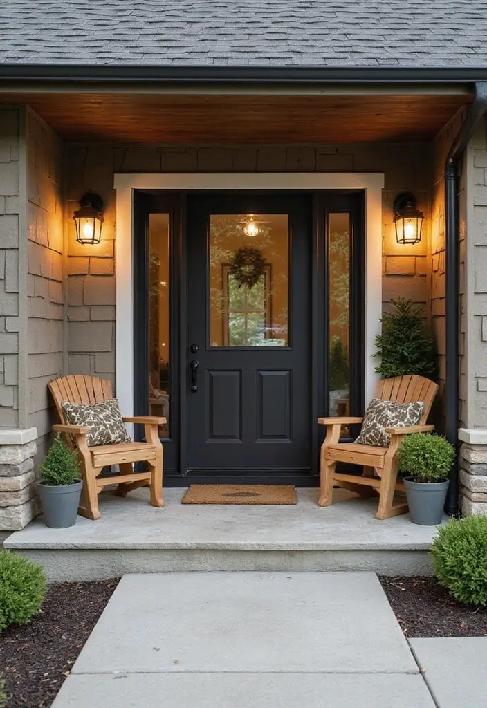 29 Modern Front Porch Designs for Stunning Curb Appeal 4 29 Modern Front Porch Designs for Stunning Curb Appeal - 4. Sustainable Materials Showcase