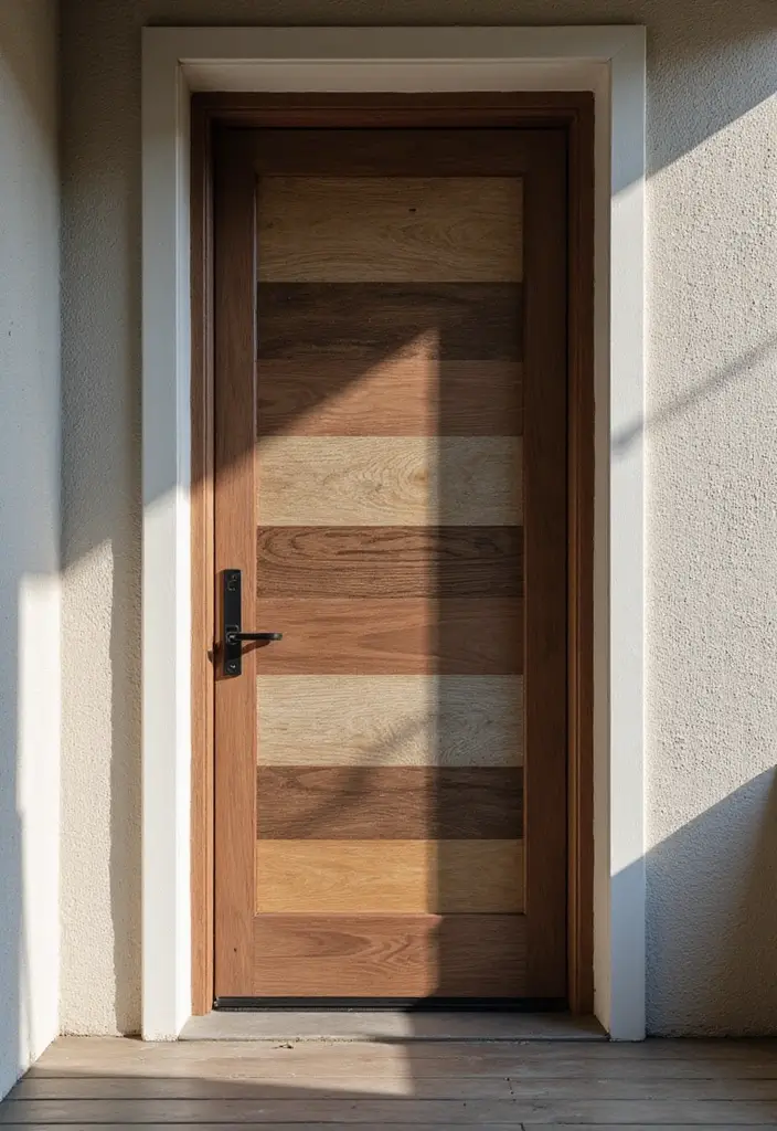 29 Modern Main Door Entrance Designs for a Bold Statement 11 29 Modern Main Door Entrance Designs for a Bold Statement - 11. Textured Finishes