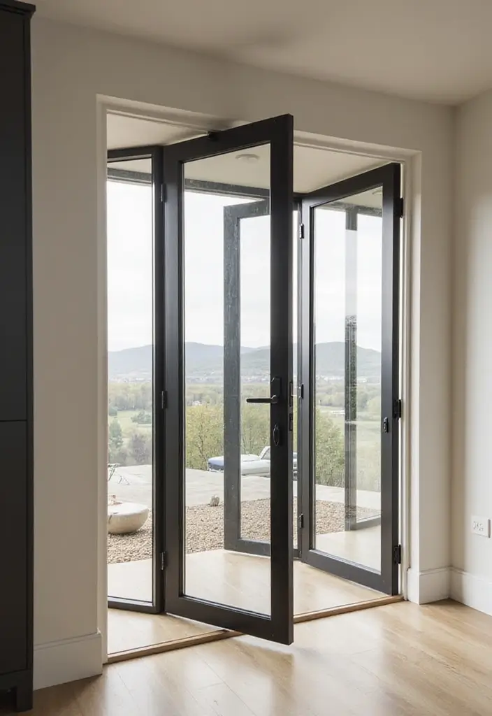 29 Modern Main Door Entrance Designs for a Bold Statement 13 29 Modern Main Door Entrance Designs for a Bold Statement - 13. Multi-Function Doors