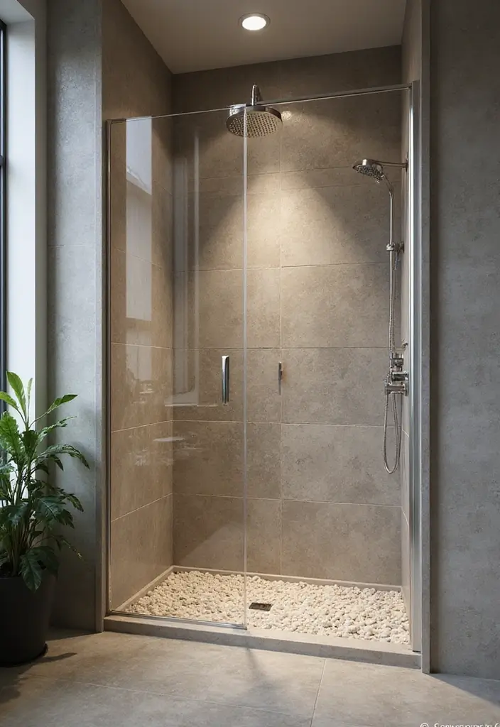29 Modern Shower Ideas That Turn Bathrooms Into Retreats 1 29 Modern Shower Ideas That Turn Bathrooms Into Retreats - 1. Open Shower Concept