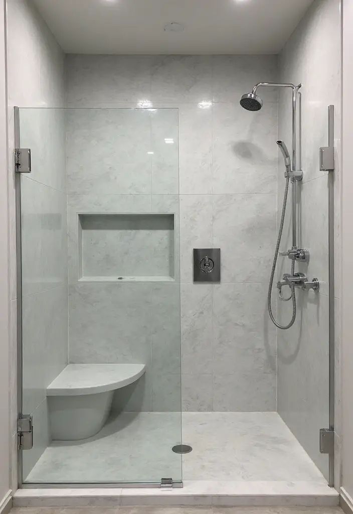 29 Modern Shower Ideas That Turn Bathrooms Into Retreats 13 29 Modern Shower Ideas That Turn Bathrooms Into Retreats - 13. Dual Showerheads