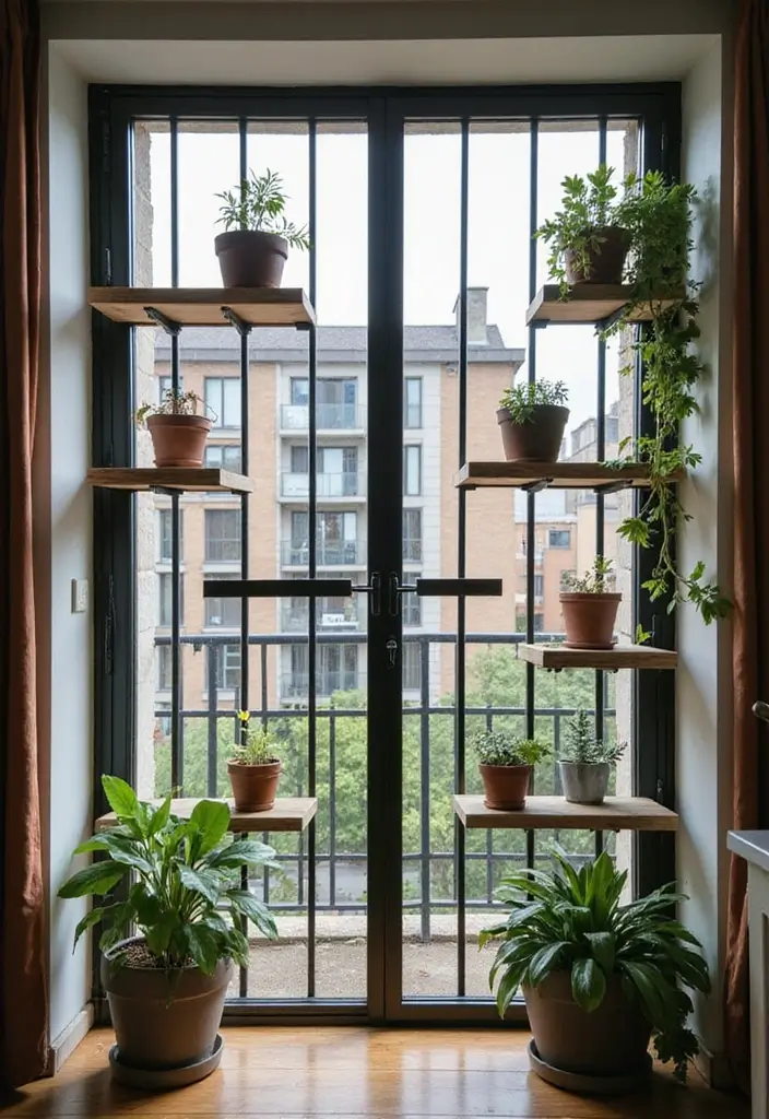 29 Modern Window Grill Designs That Blend Safety and Style 9 29 Modern Window Grill Designs That Blend Safety and Style - 9. Multi-functional Grills