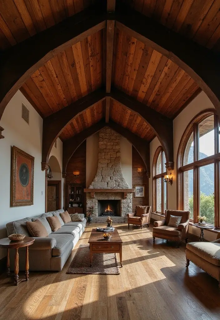 30+ Dark Modern Interior Ideas for Bold and Sophisticated Homes 14 30+ Dark Modern Interior Ideas for Bold and Sophisticated Homes - 14. Unique Architectural Features