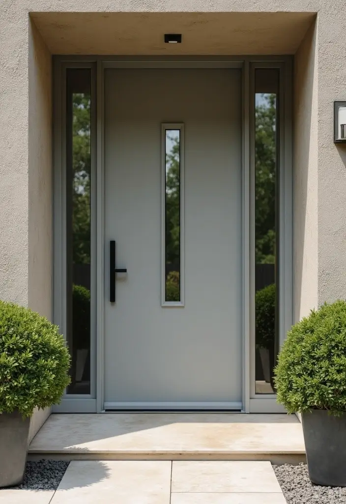 30+ Luxury Door Design Ideas That Make a Grand Entrance 12 30+ Luxury Door Design Ideas That Make a Grand Entrance - 12. Eco-Friendly Composite Materials