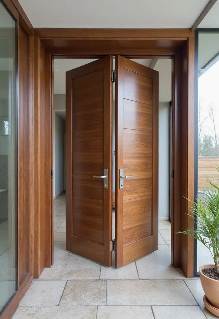 30+ Luxury Door Design Ideas That Make a Grand Entrance 25 30+ Luxury Door Design Ideas That Make a Grand Entrance - 25. Innovative Pivot Doors