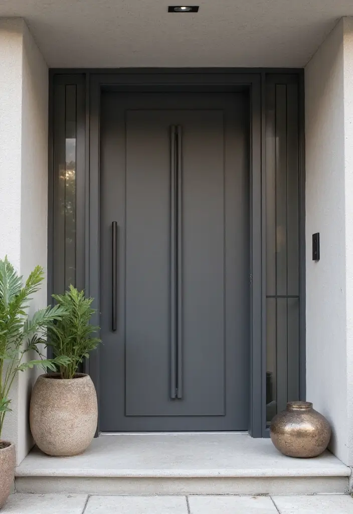 30+ Luxury Door Design Ideas That Make a Grand Entrance 6 30+ Luxury Door Design Ideas That Make a Grand Entrance - 6. Minimalist Aesthetics
