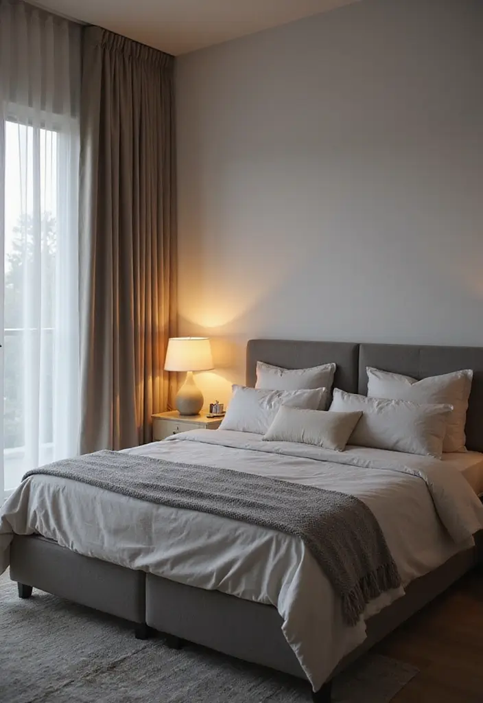 30+ Modern Bedroom Designs for a Fresh and Stylish Space 10 30+ Modern Bedroom Designs for a Fresh and Stylish Space - 10. Smart Home Integration