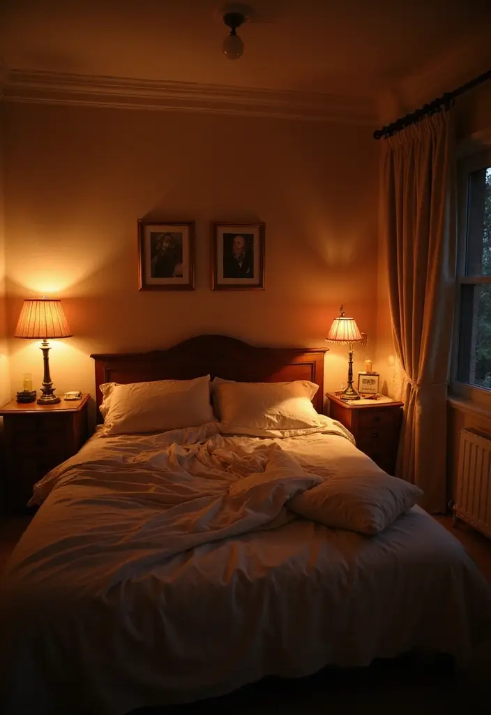 30+ Modern Bedroom Designs for a Fresh and Stylish Space 13 30+ Modern Bedroom Designs for a Fresh and Stylish Space - 13. Soft Lighting with Warm Tones