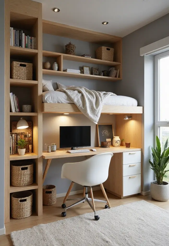 30+ Modern Bedroom Designs for a Fresh and Stylish Space 2 30+ Modern Bedroom Designs for a Fresh and Stylish Space - 2. Innovative Storage Solutions