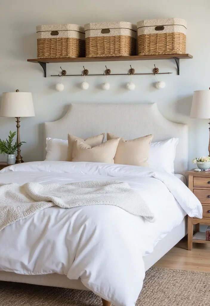 30+ Modern Bedroom Designs for a Fresh and Stylish Space 26 30+ Modern Bedroom Designs for a Fresh and Stylish Space - 26. Functional Decor