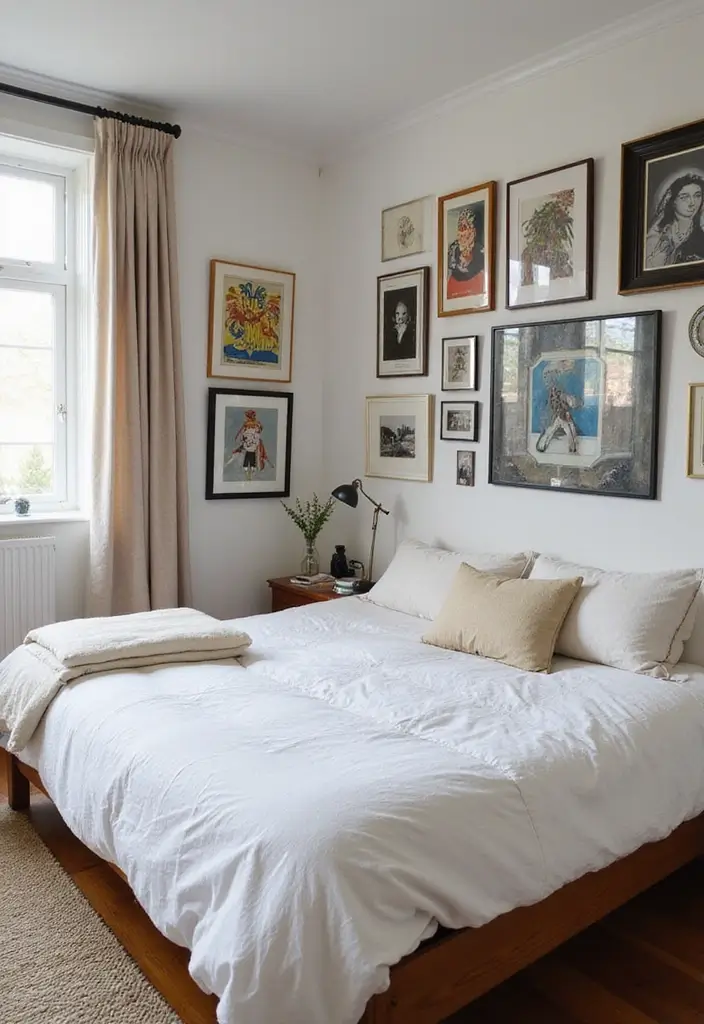 30+ Modern Bedroom Designs for a Fresh and Stylish Space 9 30+ Modern Bedroom Designs for a Fresh and Stylish Space - 9. Artistic Expressions