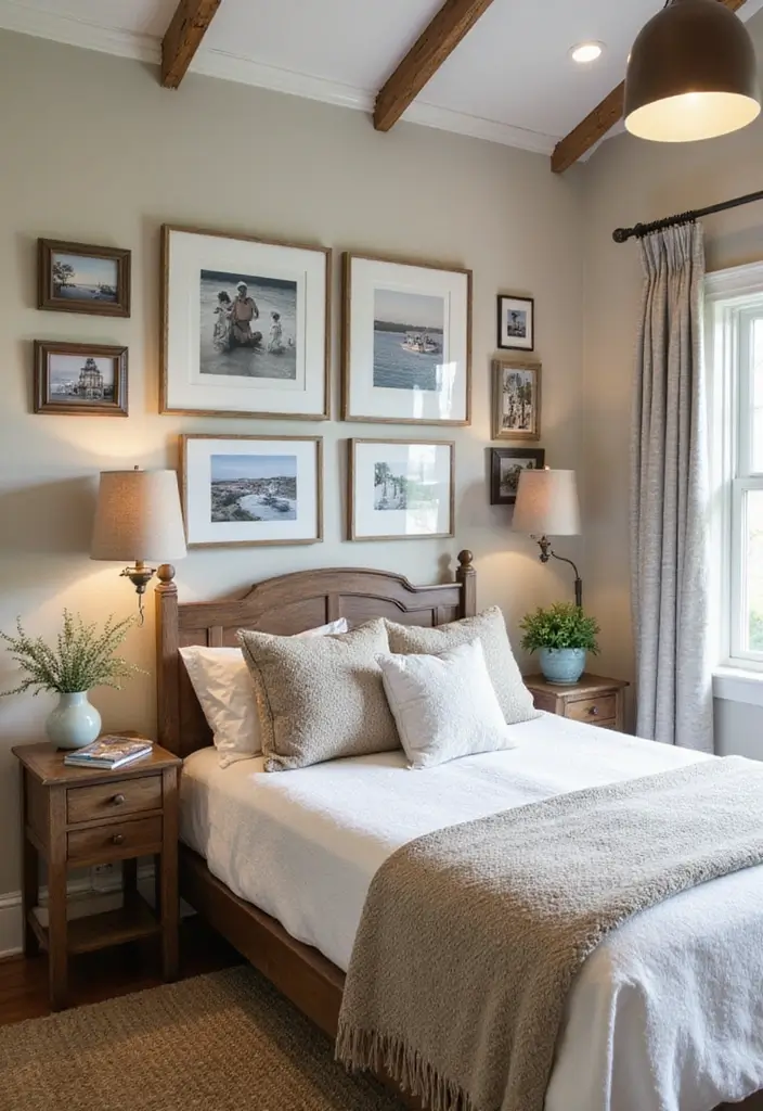 30+ Modern Coastal Bedroom Ideas That Feel Relaxed and Chic 29 30+ Modern Coastal Bedroom Ideas That Feel Relaxed and Chic - 29. Personal Touches