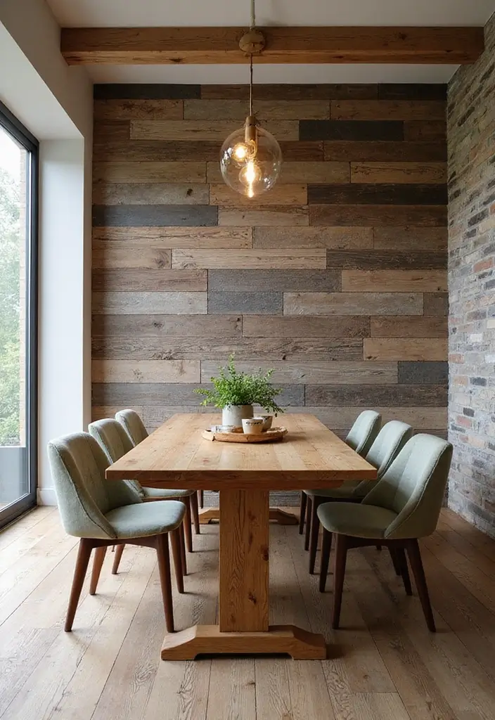 30+ Modern Dining Room Ideas for Contemporary Elegance 12 30+ Modern Dining Room Ideas for Contemporary Elegance - 12. Textured Wall Treatments