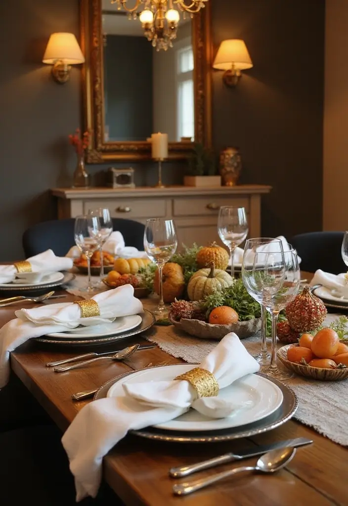 30+ Modern Dining Room Ideas for Contemporary Elegance 24 30+ Modern Dining Room Ideas for Contemporary Elegance - 24. Elegant Table Settings