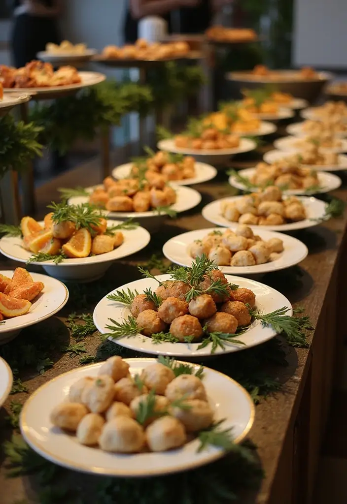 30+ Modern Dining Room Ideas for Contemporary Elegance 28 30+ Modern Dining Room Ideas for Contemporary Elegance - 28. Elegant Buffet Presentations