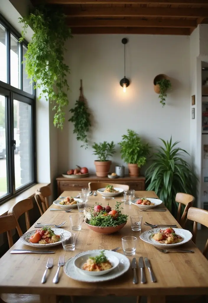 30+ Modern Dining Room Ideas for Contemporary Elegance 30 30+ Modern Dining Room Ideas for Contemporary Elegance - 30. Modern Farm-to-Table