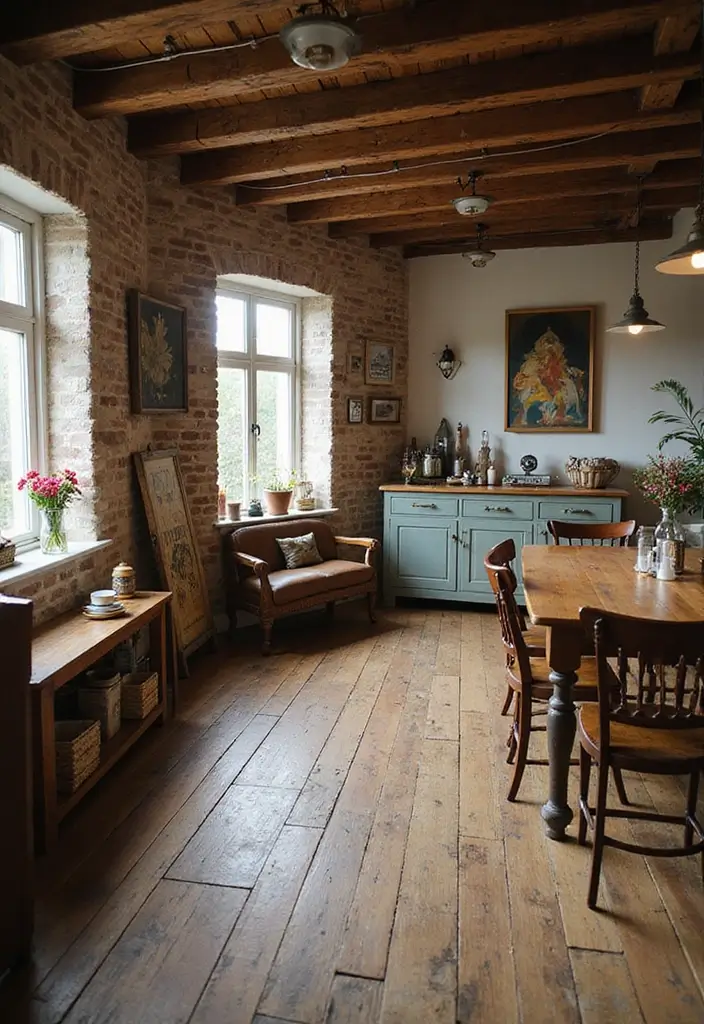 30+ Modern Flooring Ideas That Redefine Your Home 2 30+ Modern Flooring Ideas That Redefine Your Home - 2. Reclaimed Wood: Vintage Charm