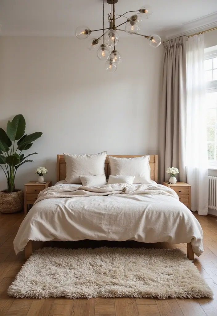 30+ Modern Flooring Ideas That Redefine Your Home 22 30+ Modern Flooring Ideas That Redefine Your Home - 22. Shaggy Rugs for Comfort: Layer on Style