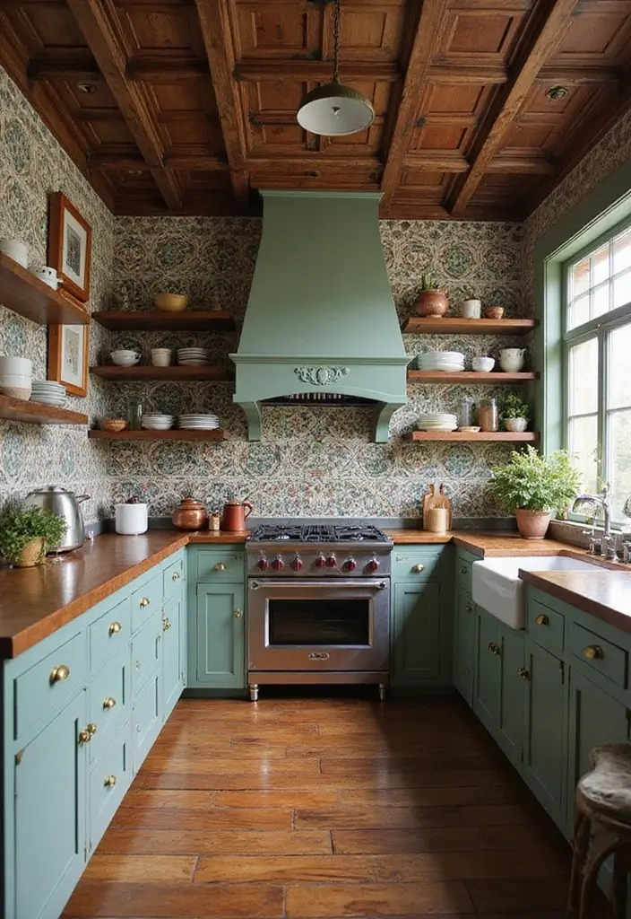 30+ Modern Flooring Ideas That Redefine Your Home 25 30+ Modern Flooring Ideas That Redefine Your Home - 25. Vintage-Inspired Tiles: Nostalgic Touch