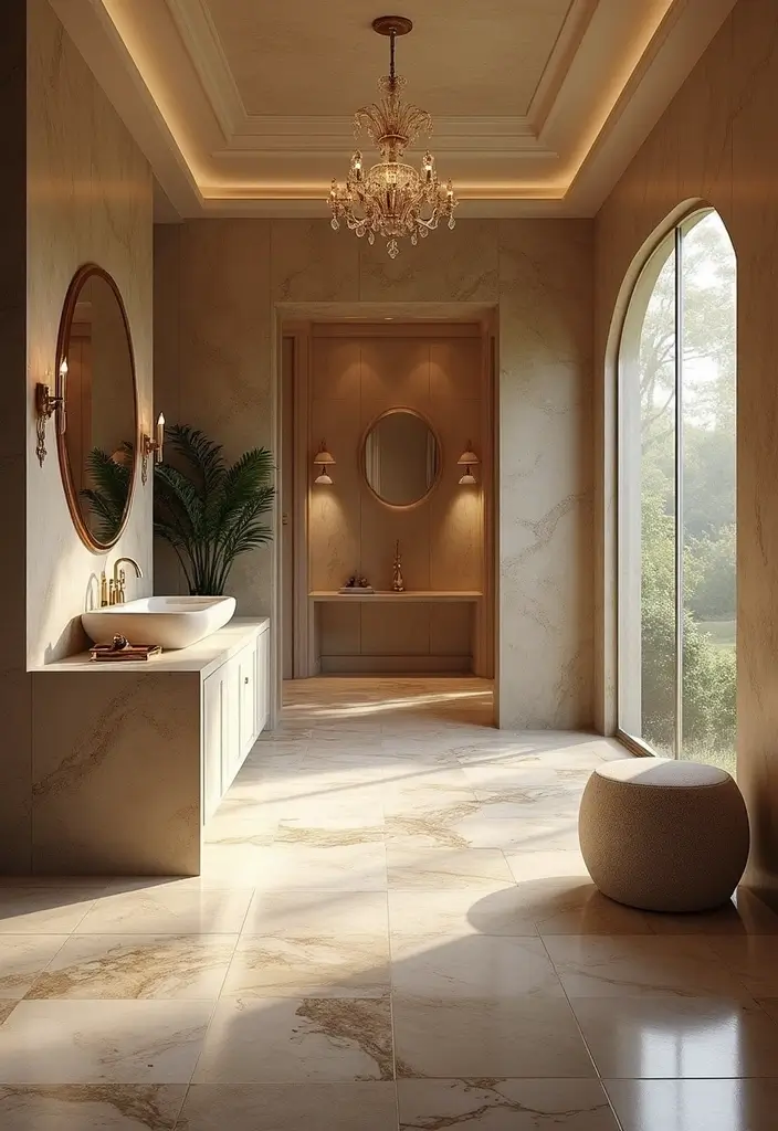 30+ Modern Flooring Ideas That Redefine Your Home 8 30+ Modern Flooring Ideas That Redefine Your Home - 8. Natural Stone: Luxurious Appeal