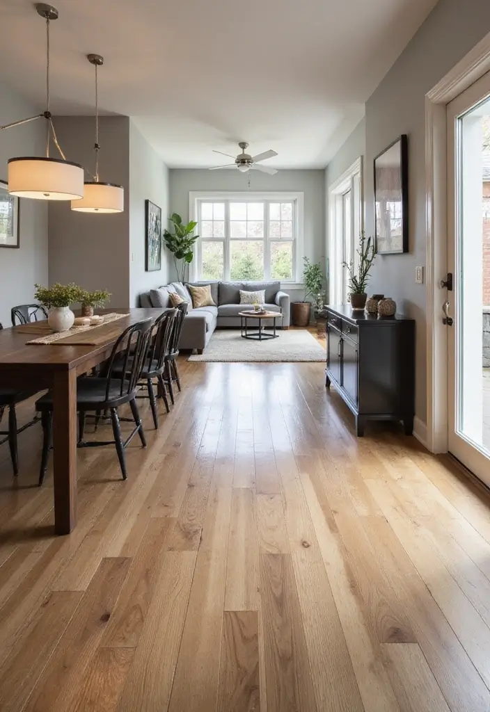30+ Modern Flooring Ideas That Redefine Your Home 9 30+ Modern Flooring Ideas That Redefine Your Home - 9. Engineered Hardwood: Modern Versatility