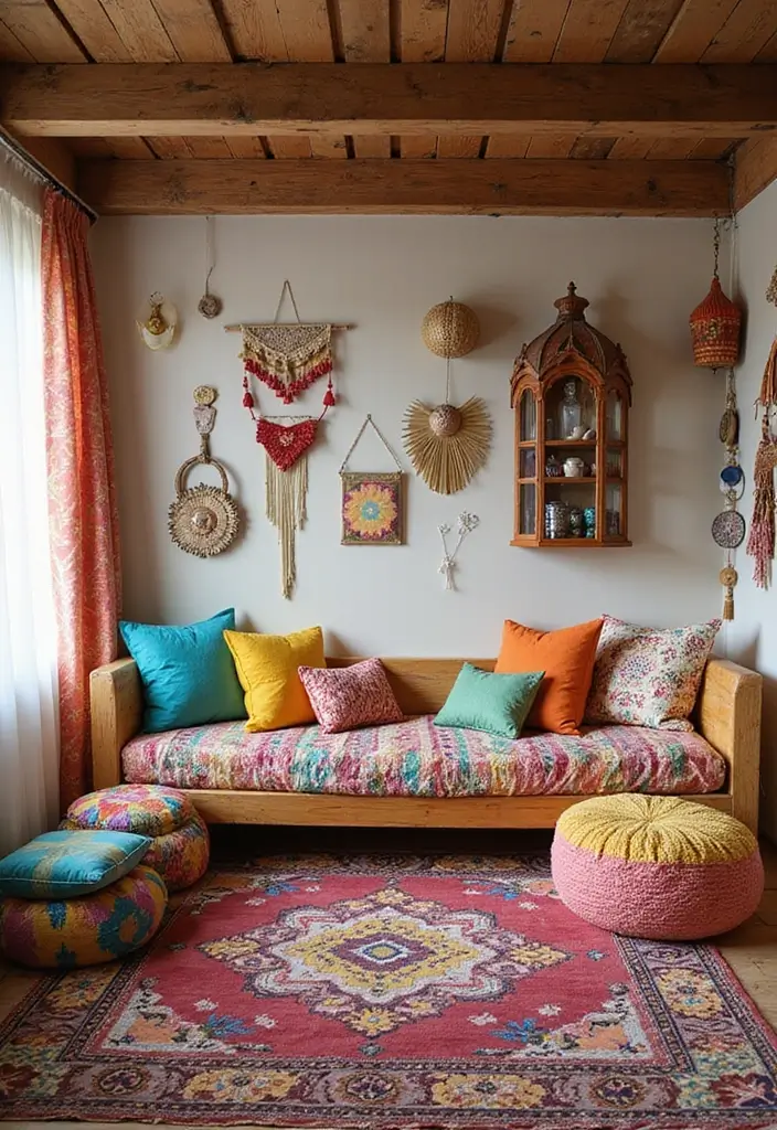 30+ Modern Kids Bedroom Ideas That Spark Creativity 12 30+ Modern Kids Bedroom Ideas That Spark Creativity - 12. Colorful Bohemian Vibes