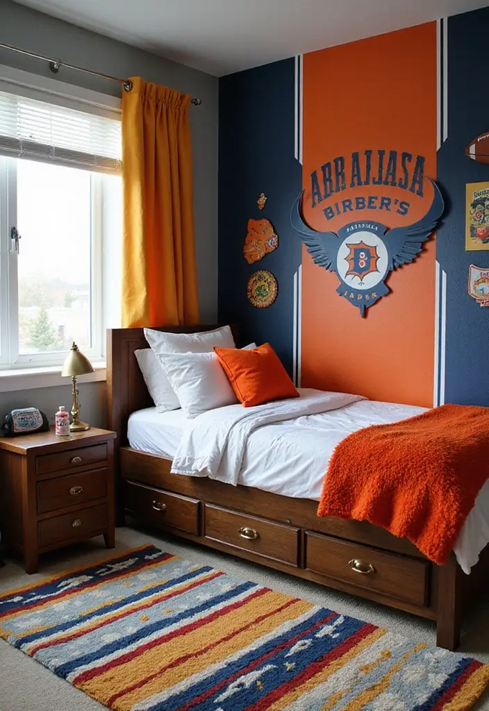30+ Modern Kids Bedroom Ideas That Spark Creativity 13 30+ Modern Kids Bedroom Ideas That Spark Creativity - 13. Sports Fanatic's Dream