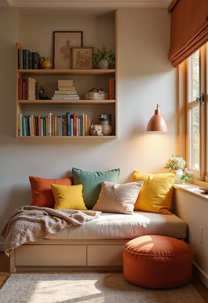 30+ Modern Kids Bedroom Ideas That Spark Creativity 19 30+ Modern Kids Bedroom Ideas That Spark Creativity - 19. Reading Nook Retreat