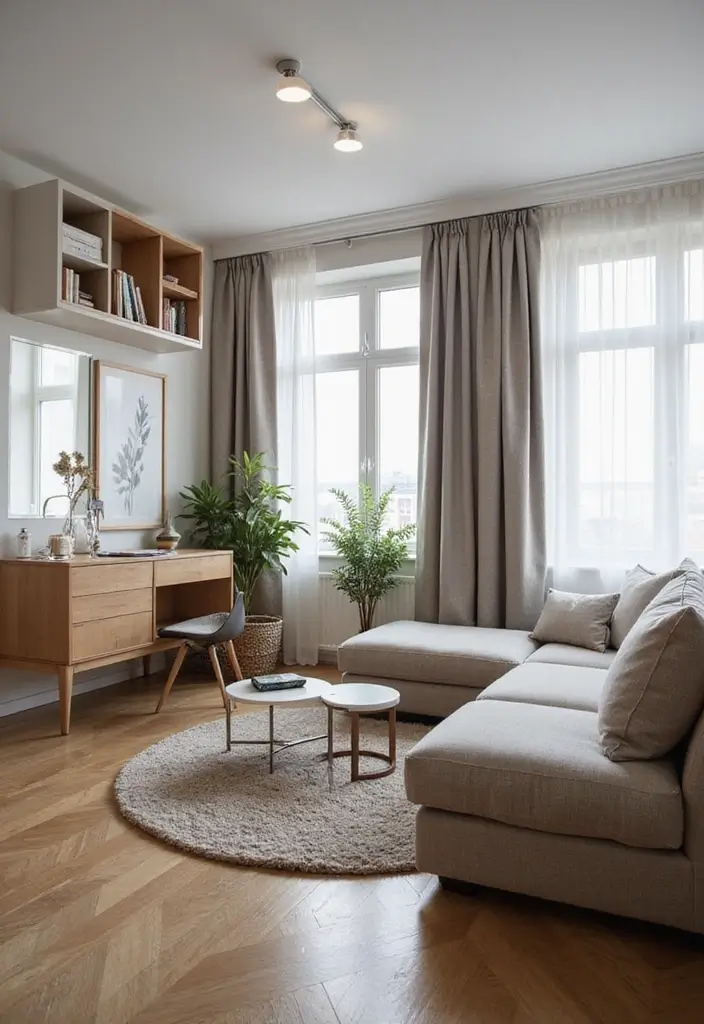 30+ Modern Room Decor Ideas for a Stylish Makeover 13 30+ Modern Room Decor Ideas for a Stylish Makeover - 13. Opt for Multi-Functional Spaces