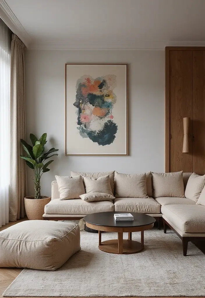 30+ Modern Room Decor Ideas for a Stylish Makeover 22 30+ Modern Room Decor Ideas for a Stylish Makeover - 22. Create a Focal Point