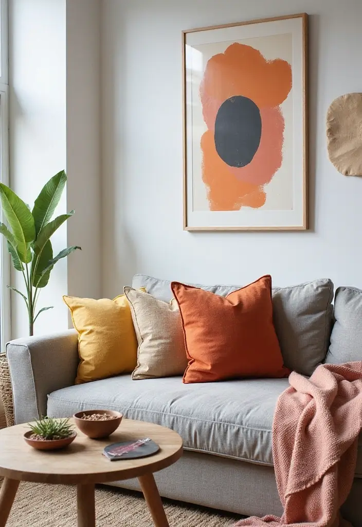 30+ Modern Room Decor Ideas for a Stylish Makeover 29 30+ Modern Room Decor Ideas for a Stylish Makeover - 29. Thoughtful Color Accents