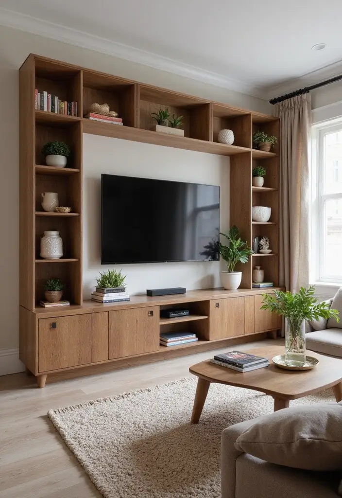 30+ Modern TV Unit Designs That Upgrade Your Living Room 12 30+ Modern TV Unit Designs That Upgrade Your Living Room - 12. Corner TV Units