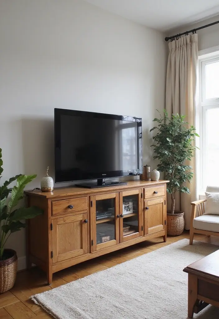 30+ Modern TV Unit Designs That Upgrade Your Living Room 23 30+ Modern TV Unit Designs That Upgrade Your Living Room - 23. Traditional TV Units with a Modern Twist