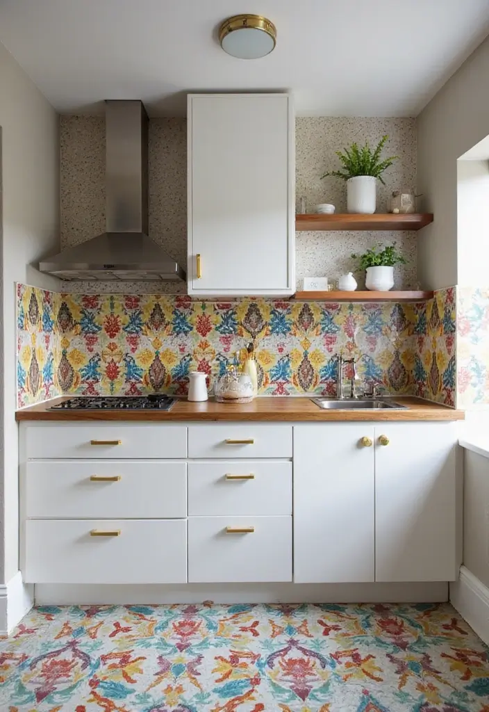 30+ Small Kitchen Ideas Modern Style That Feel Bigger and Brighter - 10. Stylish Backsplashes