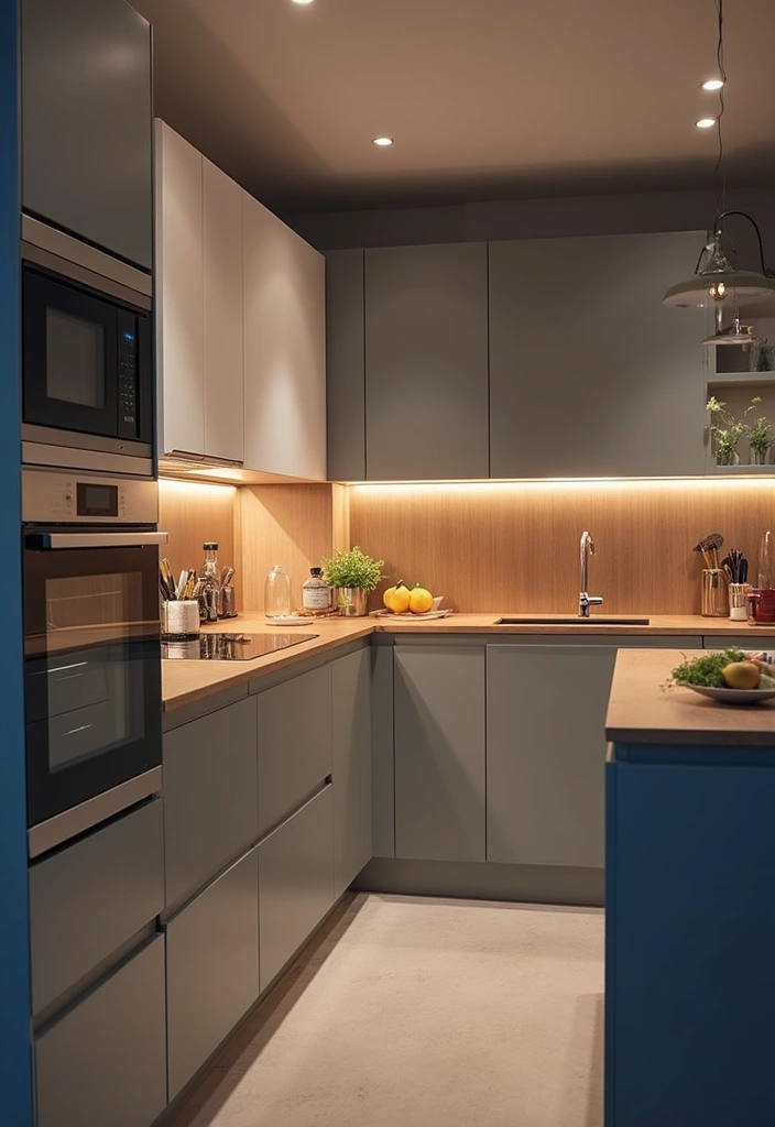 30+ Small Kitchen Ideas Modern Style That Feel Bigger and Brighter - 18. Smart Technology