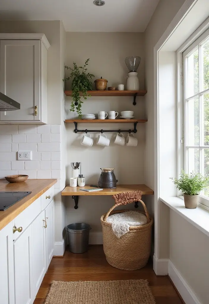 30+ Small Kitchen Ideas Modern Style That Feel Bigger and Brighter - 22. Utilize Nooks