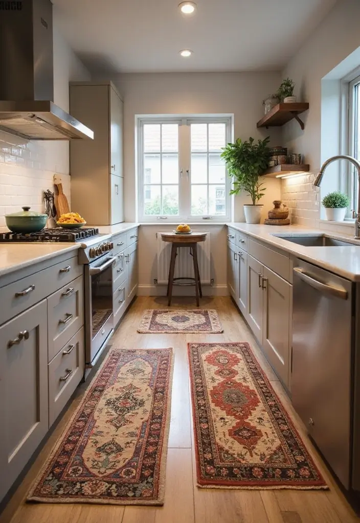 30+ Small Kitchen Ideas Modern Style That Feel Bigger and Brighter - 25. Create Zones