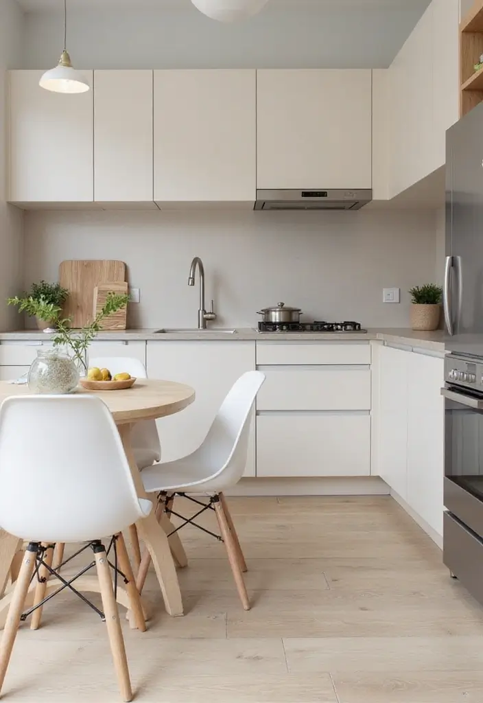 30+ Small Kitchen Ideas Modern Style That Feel Bigger and Brighter - 4. Minimalist Decor